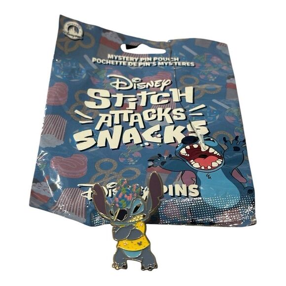 Stitch Attacks Snacks Mystery Pouch - Stitch with Lollipop Stitch - Picture 2 of 9